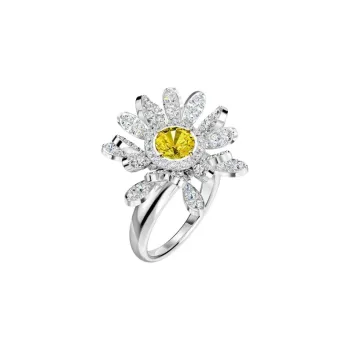 Swarovski Swarovski Crystal Metal Rings Women's Silver
