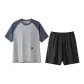 Shorts Style-Blue Cat Gray