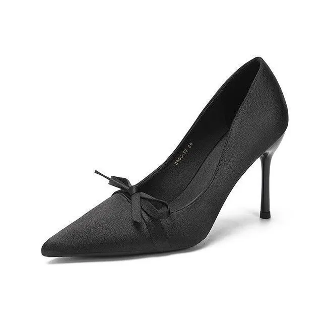 CZRSK Slim Heel High Heels Women's-3