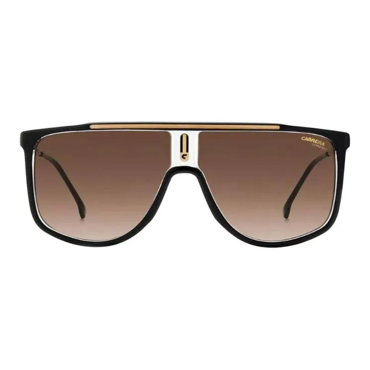 CARRERA Irregular Shape Sunglasses Men's Black-1