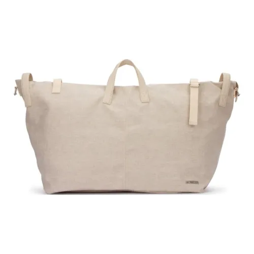Jacquemus Cotton Tote Bag Shopping Bag Luggage Bag Shoulder Bag Crossbody Handbag Men's Gray