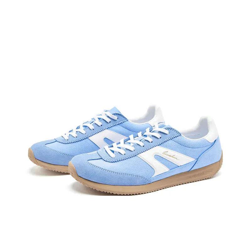 QIAODAN Linchuan 1.0 Wear resistant, Lightweight, Breathable, And Non slip. Low Top Casual Shoes Men's Blue White-2