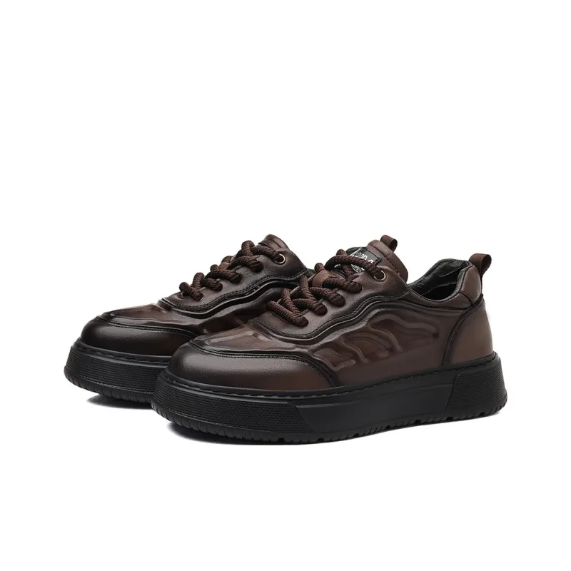 POPULAR ROUSE PR Slip Resistant Low Top Skateboard Shoes Men's-5
