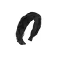 Heather Gray Braid Black