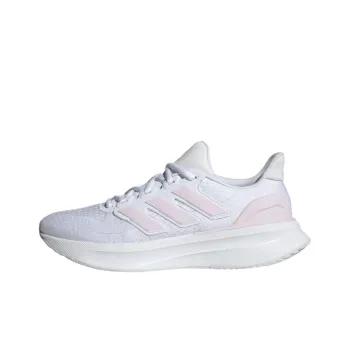 Adidas ULTRARUN 5 Anti Slip Wear Resistant Low Top Running Shoes Women's White Pink