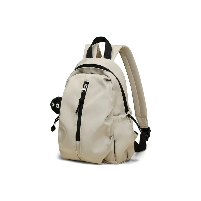 COMELY Fabric Backpacks Backpack Regular Men's Ecru-2