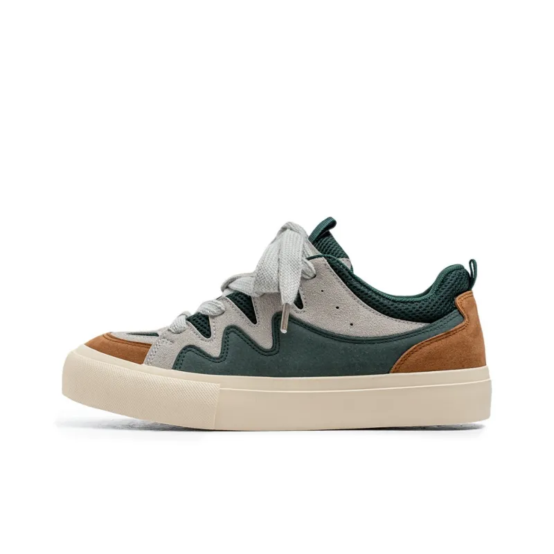 M.M Party Cushioning Anti Slip And Wear Resistant Support Balance Height Increasing Low Top Casual Shoes Men's-0