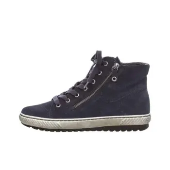 Gabor Fashion High-Top Casual Shoes Women's Blue