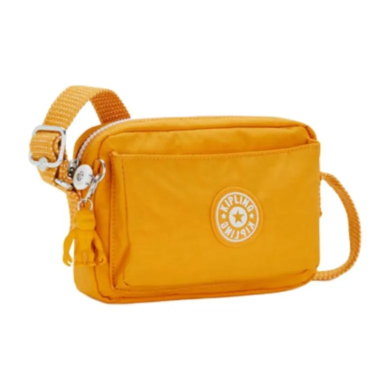 Kipling Polyamide Crossbody Shoulder Bag Unisex Yellow-1