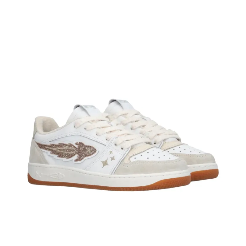 ENTERPRISE JAPAN Rocket Ej Egg Low Top Skateboard Shoes Unisex White-2