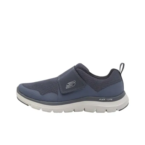 Skechers Flex Advantage 4.0 Anti Slip Wear Resistant Low Top Casual Shoes Men's Blue