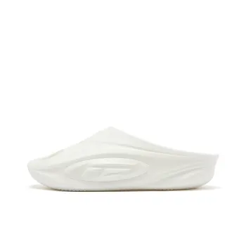 QIAODAN Abrasion Resistant Slip Resistant Cushioning FE Slide Slippers Men's Ivory
