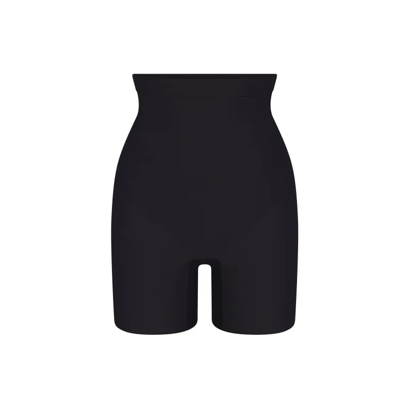 SKIMS SS25 BODY CORE SCULPT MID RISE SHORT Shapewear Bottom Women's ONYX/Onyx-0