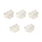 White Base All over Print Bear+Green Base All over Print Bear+All over Print Wavy Line+3 Bears+Cherry Bear (5 Pack)