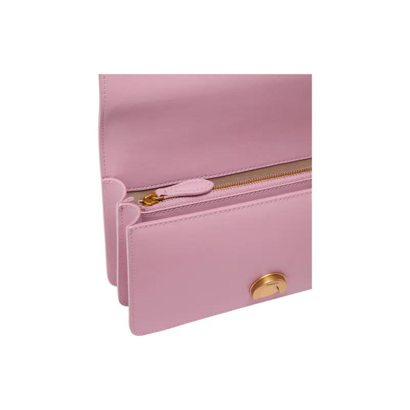 PINKO Polyamide Shoulder Bag Crossbody Bag Mini Women's Pink-2