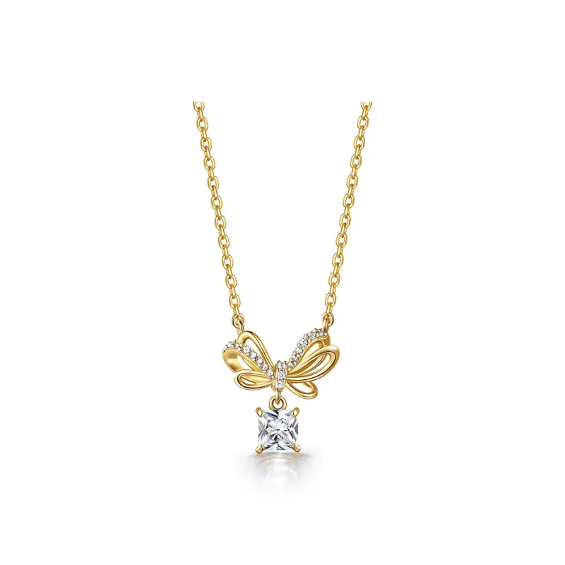 FANCI S925 Silver Set With Gemstones Necklaces Women's-3