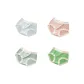 Pastel Pink+Green Tea+Sky Blue+Fruit Green
