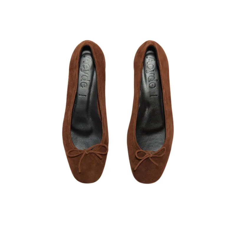 Aeyde Delfina Casual Single Shoes Women's Brown-2