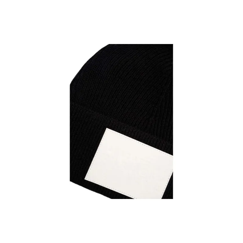 MM6 Maison Margiela Numbers Motif Rib Knitted Beanie-4