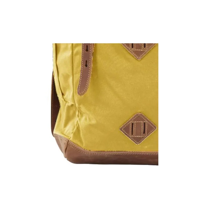 Fjallraven Polyester Outdoor Hiking Bag Backpacks Large Size Unisex Ochre Yellow-2