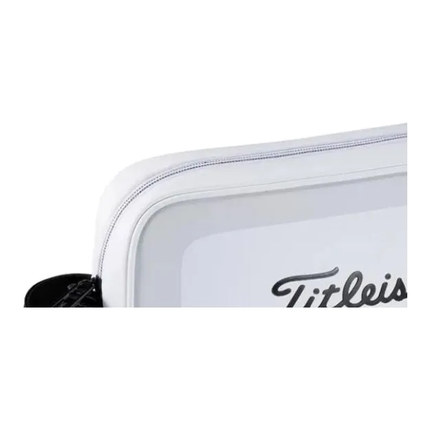 TITLEIST PU Polyurethane Storage Bag Men's White-2