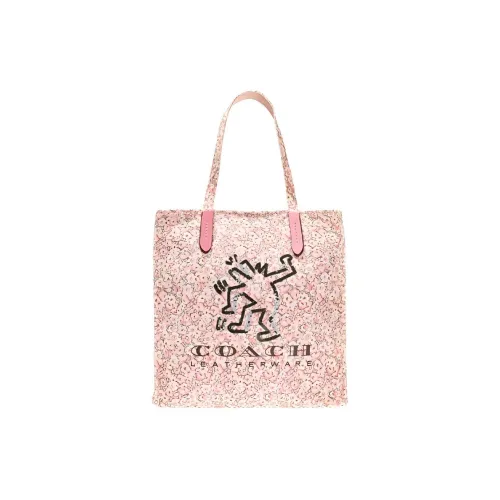 Keith Haring X COACH Recycled Tote Shoulder Bags