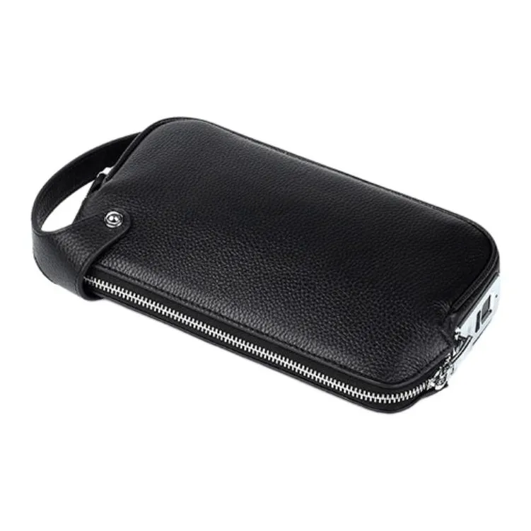 LARTIGENT Cow Leather Clutch Regular Men's Black-5