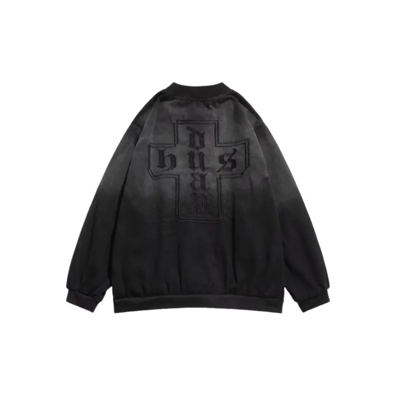 TESTUNG Denim Jacket Unisex Black-1