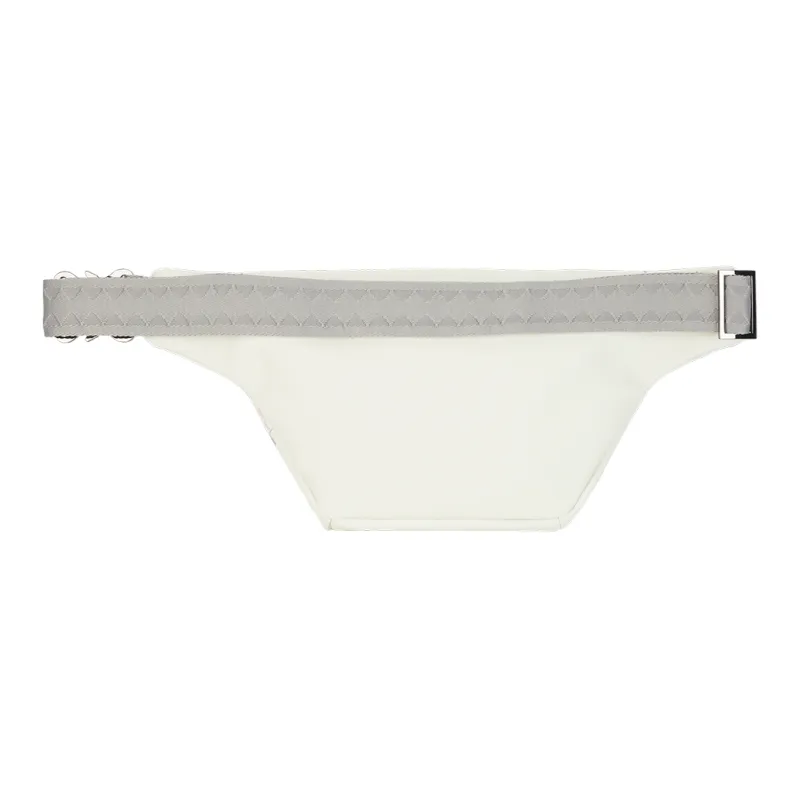 SPRAYGROUND PVC Fanny Pack Regular Unisex Raw White-4