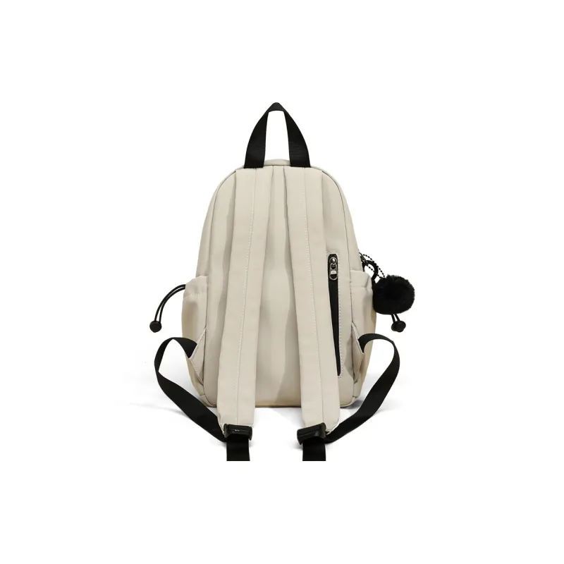 COMELY Fabric Backpacks Backpack Regular Men's Ecru-3