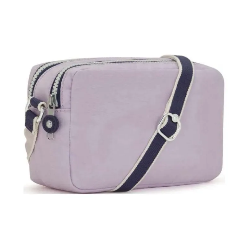 Kipling Polyamide Camera Bag, Shoulder Bag Small Size Women's Lilac Color-2