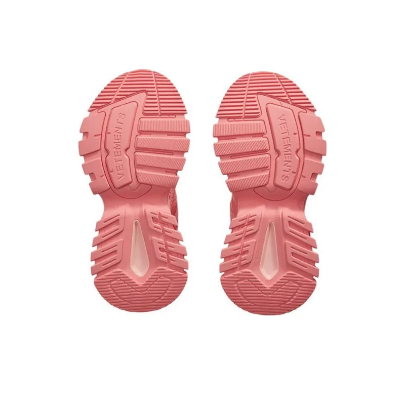 Vetements V2000 Low-Top Chunky Sneakers Unisex Pink-4
