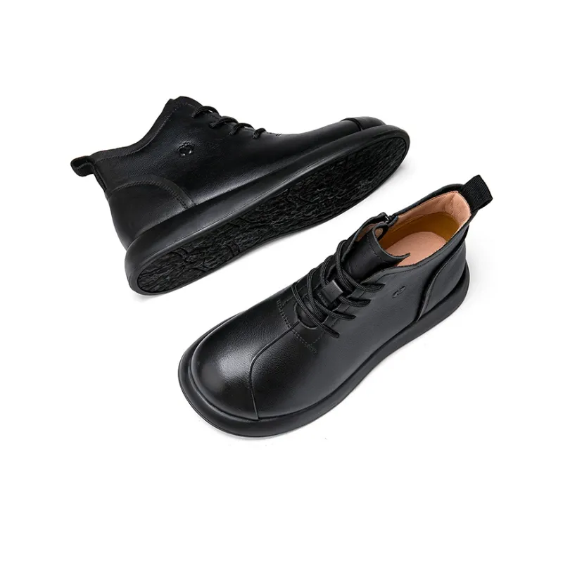 HANG TEN Ankle Boots Women's Black-5