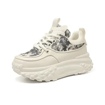 KEJIANNI Wear resistant And Lightweight Low Top Chunky Sneakers Women's