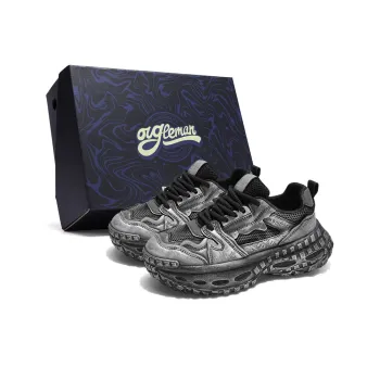 OUGLEMEN Low Top Chunky Sneakers Men's Box Included