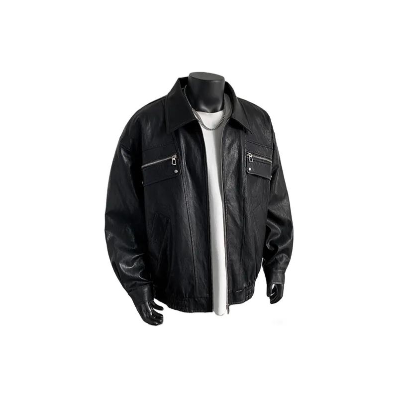 COMOWA Leather Jackets Unisex-1
