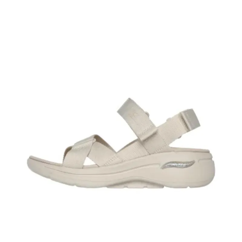 Skechers Go Walk Arch Fit Beach Sandals Women's Beige-0