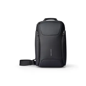 MARK RYDEN Oxford Sling Bag Regular Men's Elegant Black/Graphite Gray
