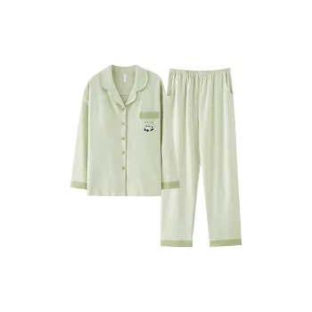 Pretty Lady Pajama Set Women's Mint Green