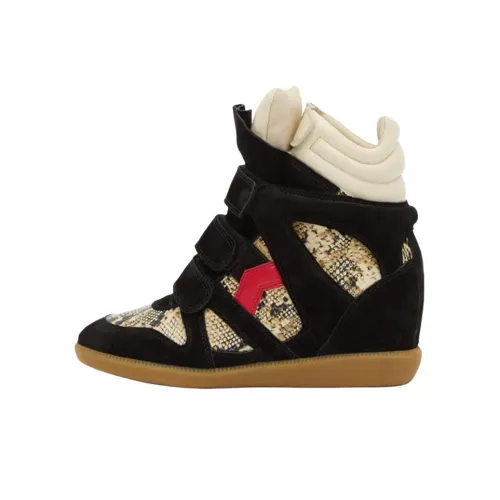ISABEL Walking Bekett High-Top Casual Shoes Women's Black