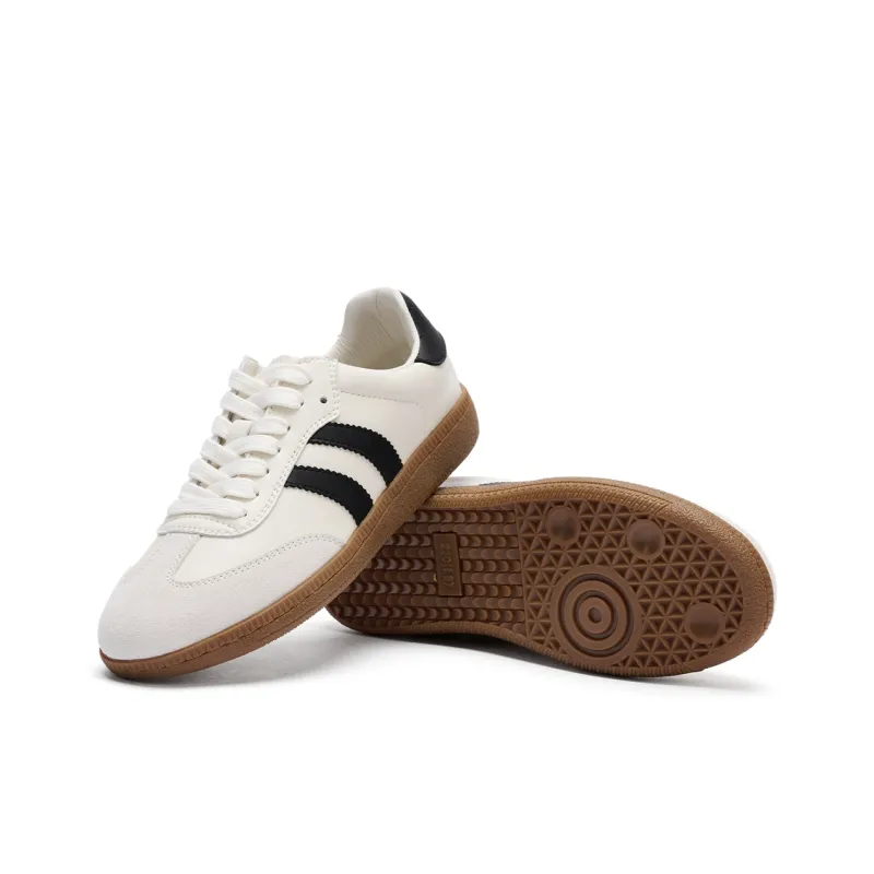 Hotwind Slip-Resistant Low-Top Skateboard Shoes Women's-11