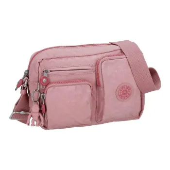 Kipling Polyamide Shoulder Bag, Crossbody Bag Women's Lavender Blush Red