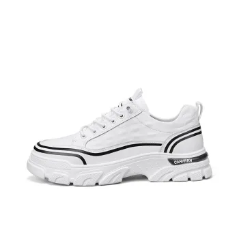 Bull Charm Abrasion-Resistant Low-Top Chunky Sneakers Men's