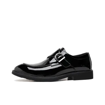 WEISHIBANGWEI Loafers Men's Black