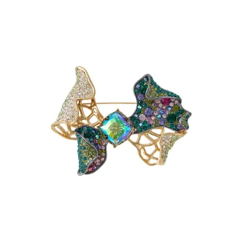 Eternelle Austrian Crystal Brooches Women's