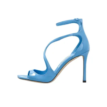 Jimmy Choo Azia Strap Sandals 9.5cm Women's Blue
