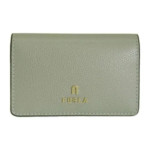 Furla Leather Wallet Women's Light Green