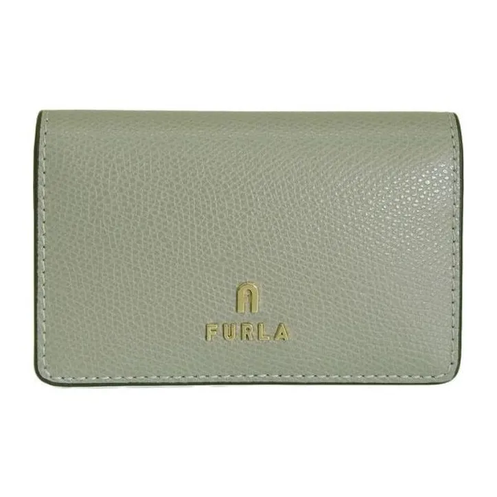 Furla Leather Wallet Women's Light Green-0