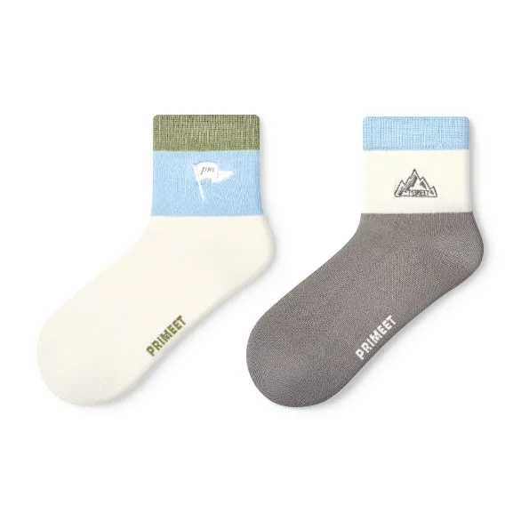 Primeet Mid Calf Socks Men's 5 Pack-2