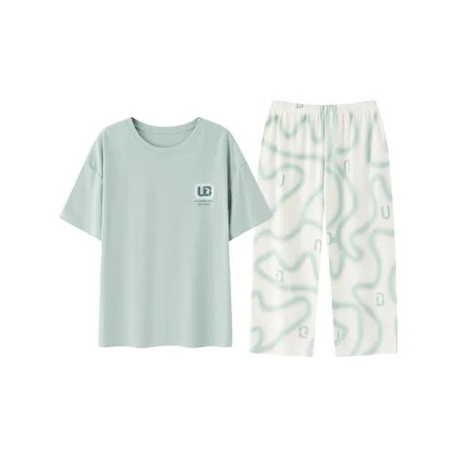 FENTENGCARE Pajama Set Women's Teal